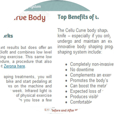 LocateADoc.com about INFRAFITX the body shaping system with outstanding benefits results