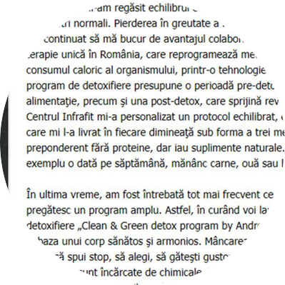 Manifest pentru sanatate by Andreea Marin