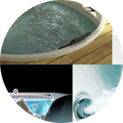 PowerPro hydro massage treatment using Susanne Kaufmann detox bath crystals available in Infrafit Center